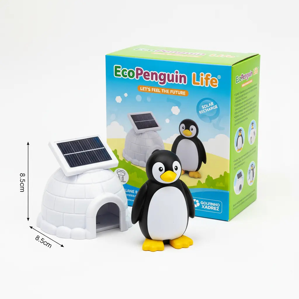 EcoPenguin Life Golfinho Xadrez
