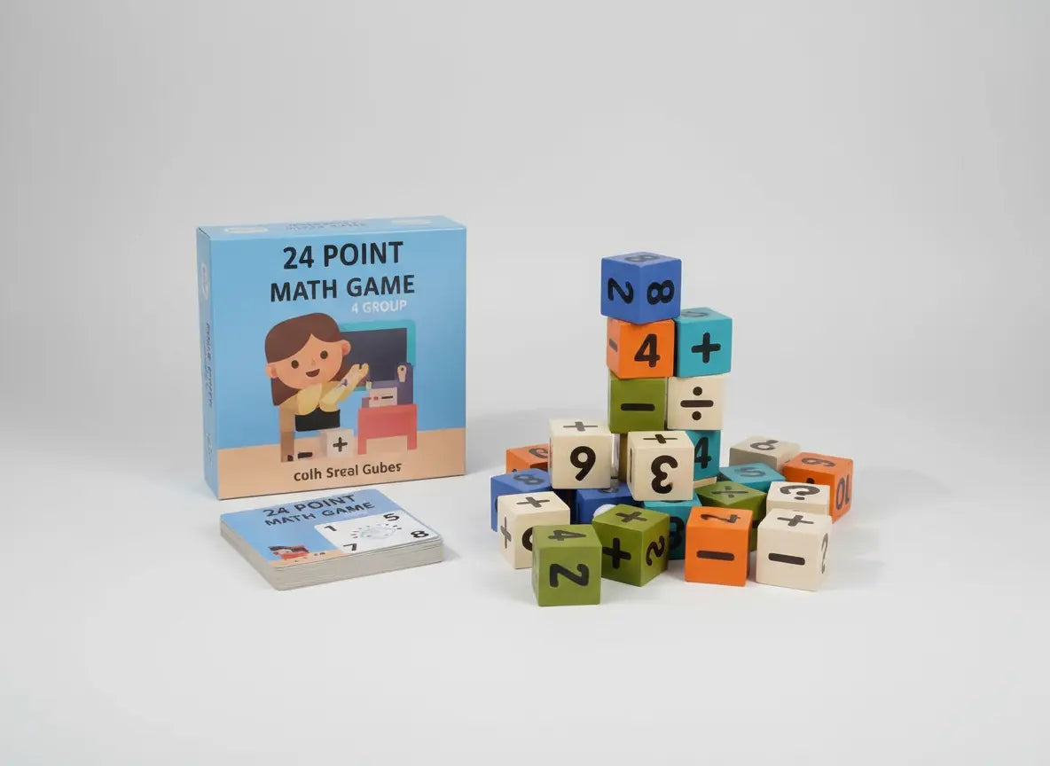 Cubo Matemático Interativo Golfinho Xadrez