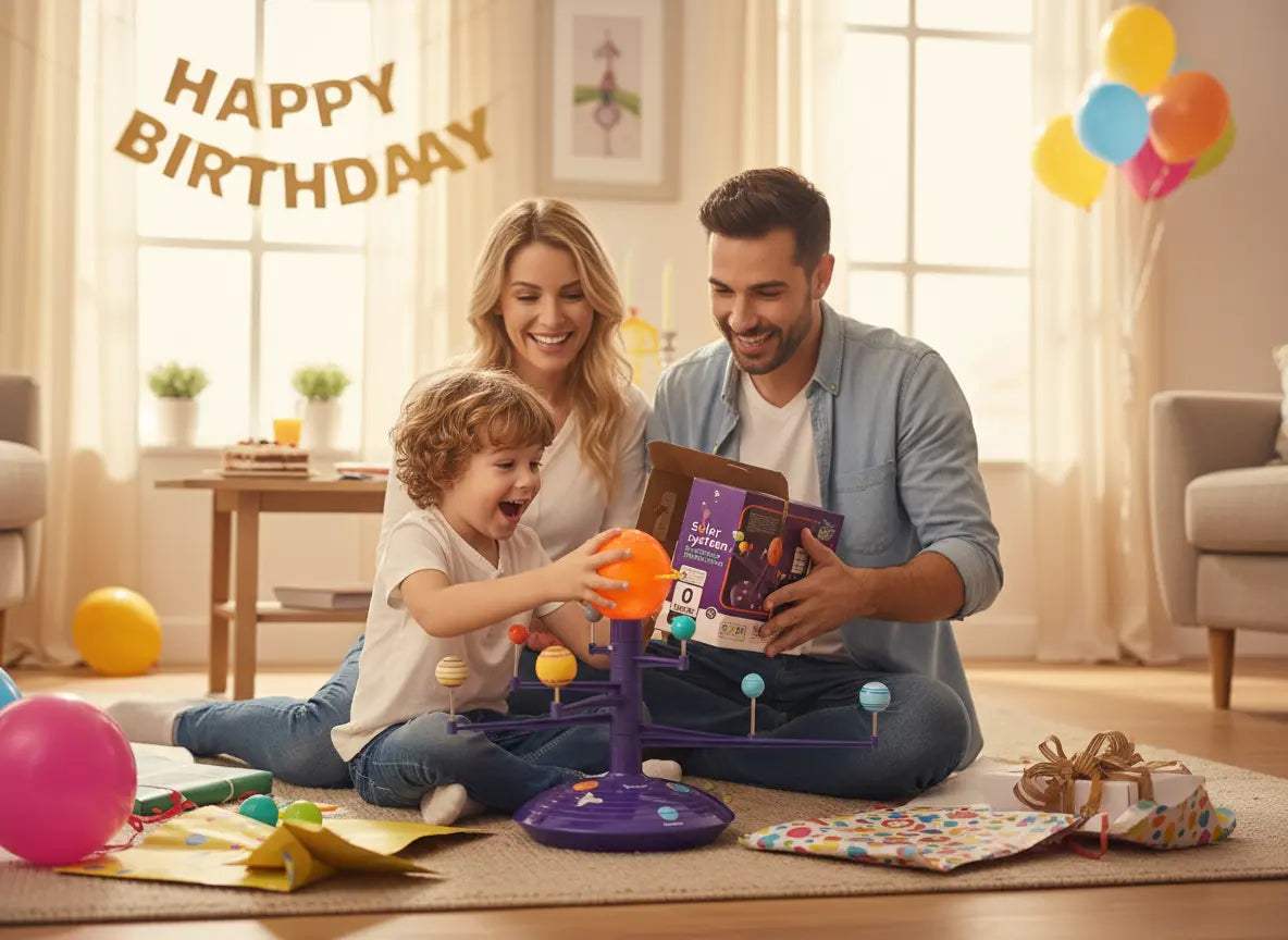 Projetor Planetário Educativo Solar Explorer Golfinho Xadrez