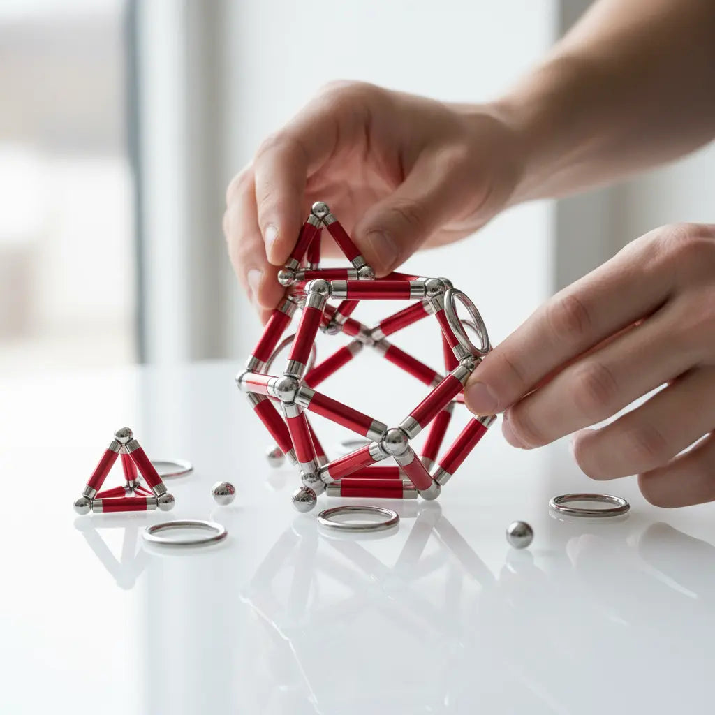 Caneta Magnética Anti-Estresse MagniPen Golfinho Xadrez