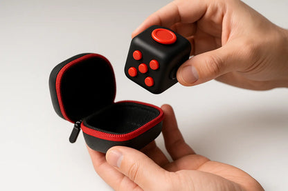 Cubo de Inquietação 6 Lados Golfinho Xadrez