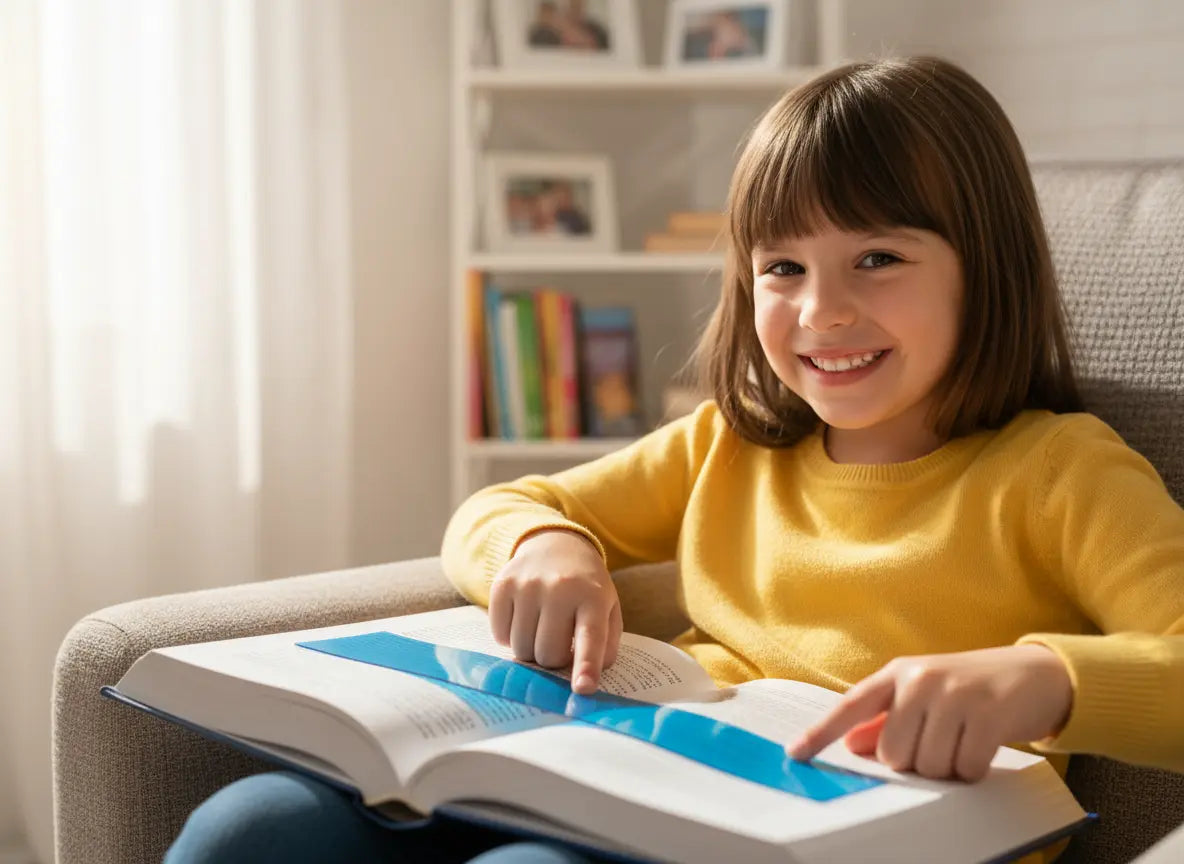 Tiras de Destaque para Leitura Golfinho Xadrez