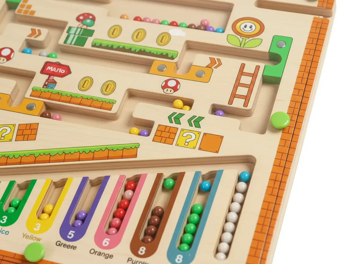 Labirinto Magnético Infantil Golfinho Golfinho Xadrez