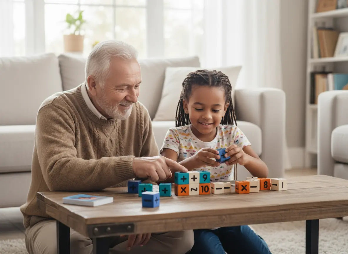 Cubo Matemático Interativo Golfinho Xadrez