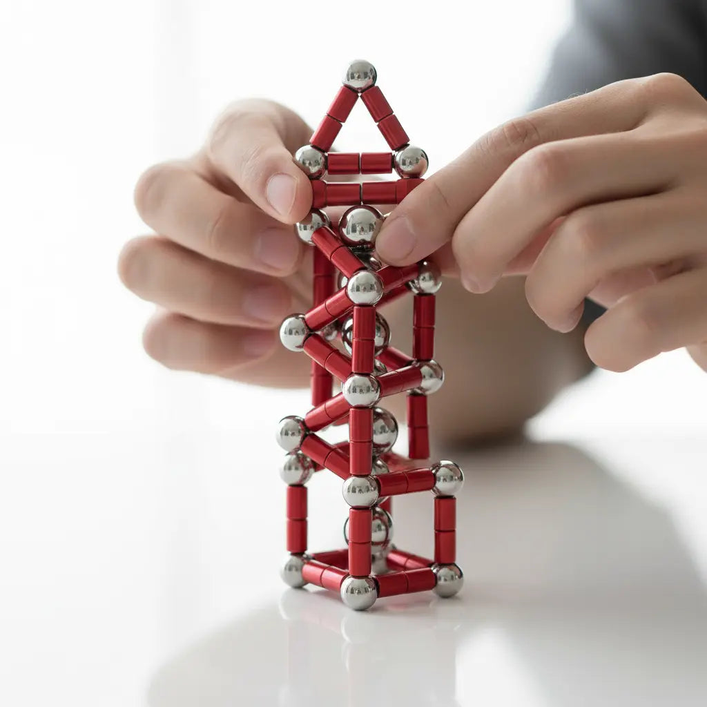 Caneta Magnética Anti-Estresse MagniPen Golfinho Xadrez