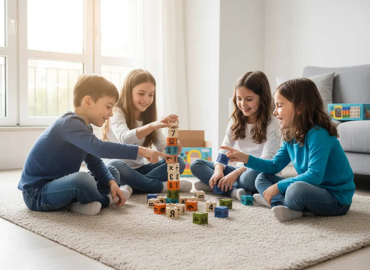 Cubo Matemático Interativo Golfinho Xadrez