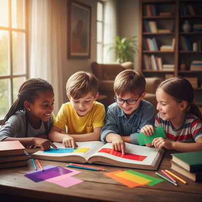 Tiras de Destaque para Leitura Golfinho Xadrez